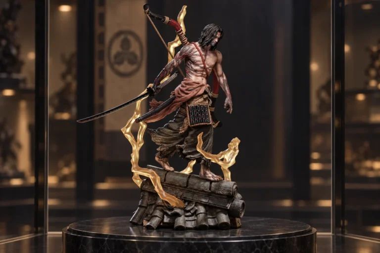 Genichiro Ashina STL resin showcase