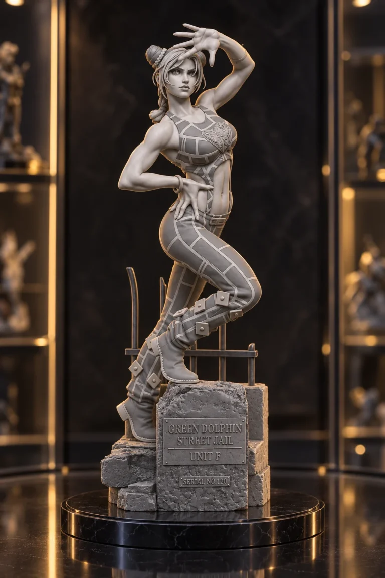 Jolyne Kujo STL resin showcase