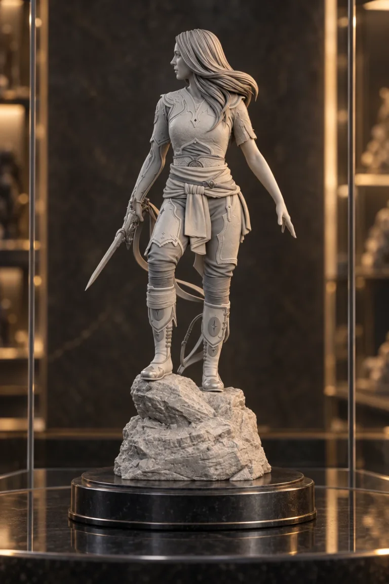 Laufey STL resin showcase