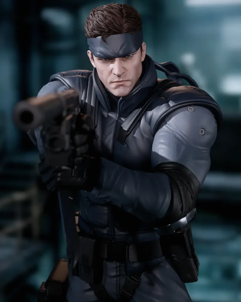 Solid Snake STL Cover