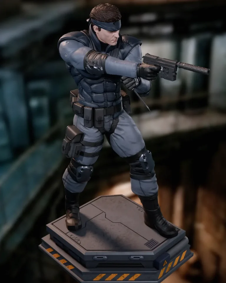 Solid Snake STL 2 – Metal Gear