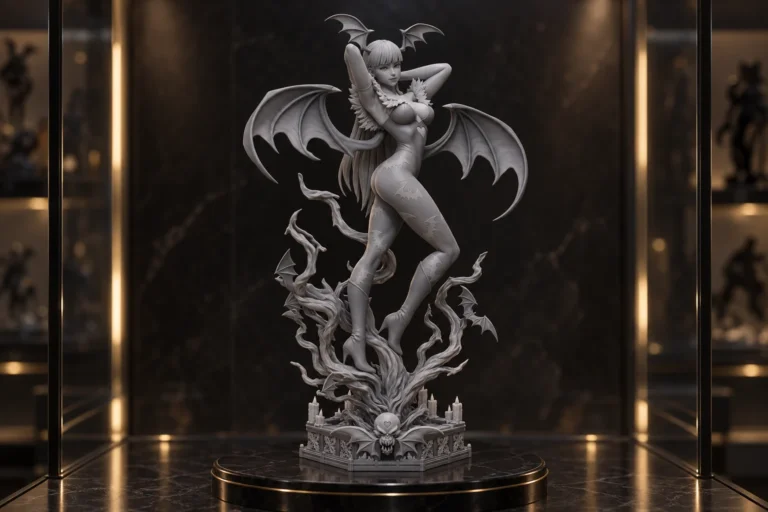 Morrigan STL resin showcase
