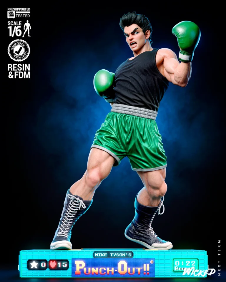 Punch Out Diorama STL – Punch Out