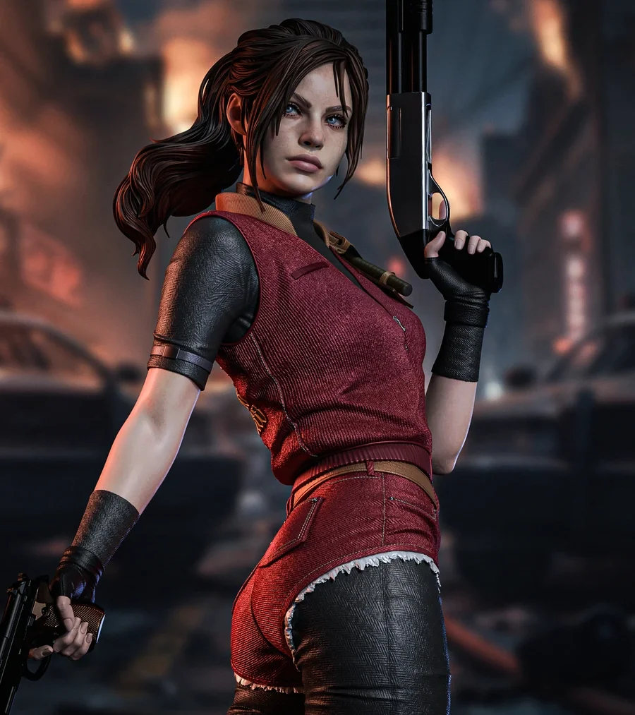 Claire Redfield STL 3 – Resident Evil