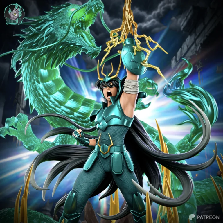 Dragon Shiryu STL
