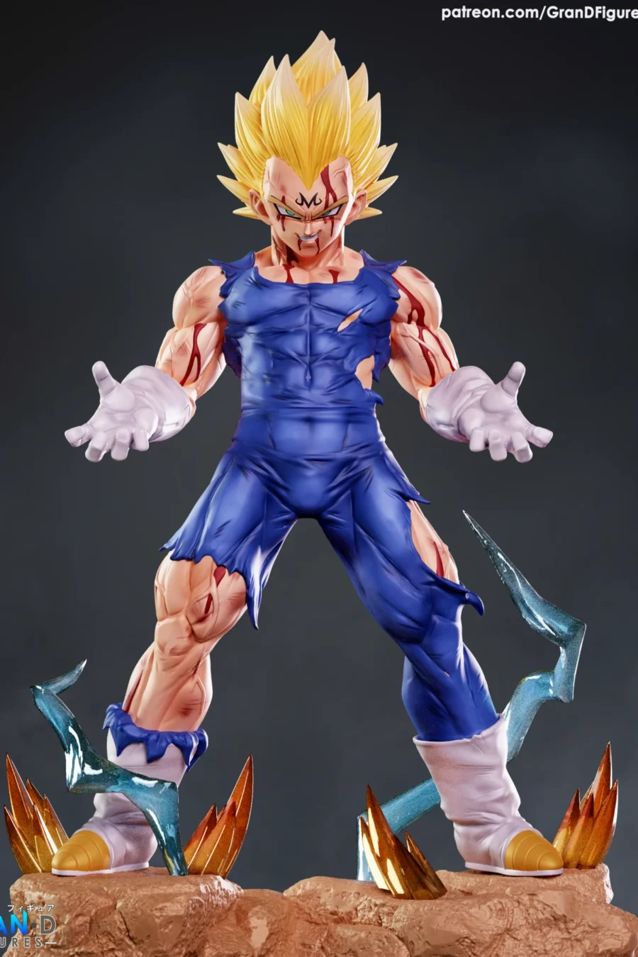 Majin Vegeta STL
