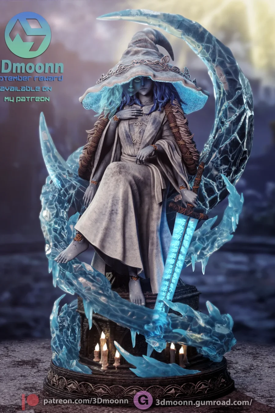 Ranni the Witch STL