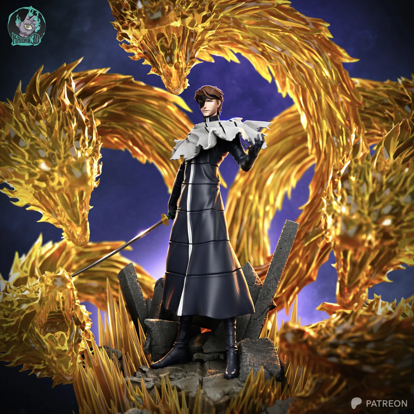 Souzuke Aizen STL – Bleach