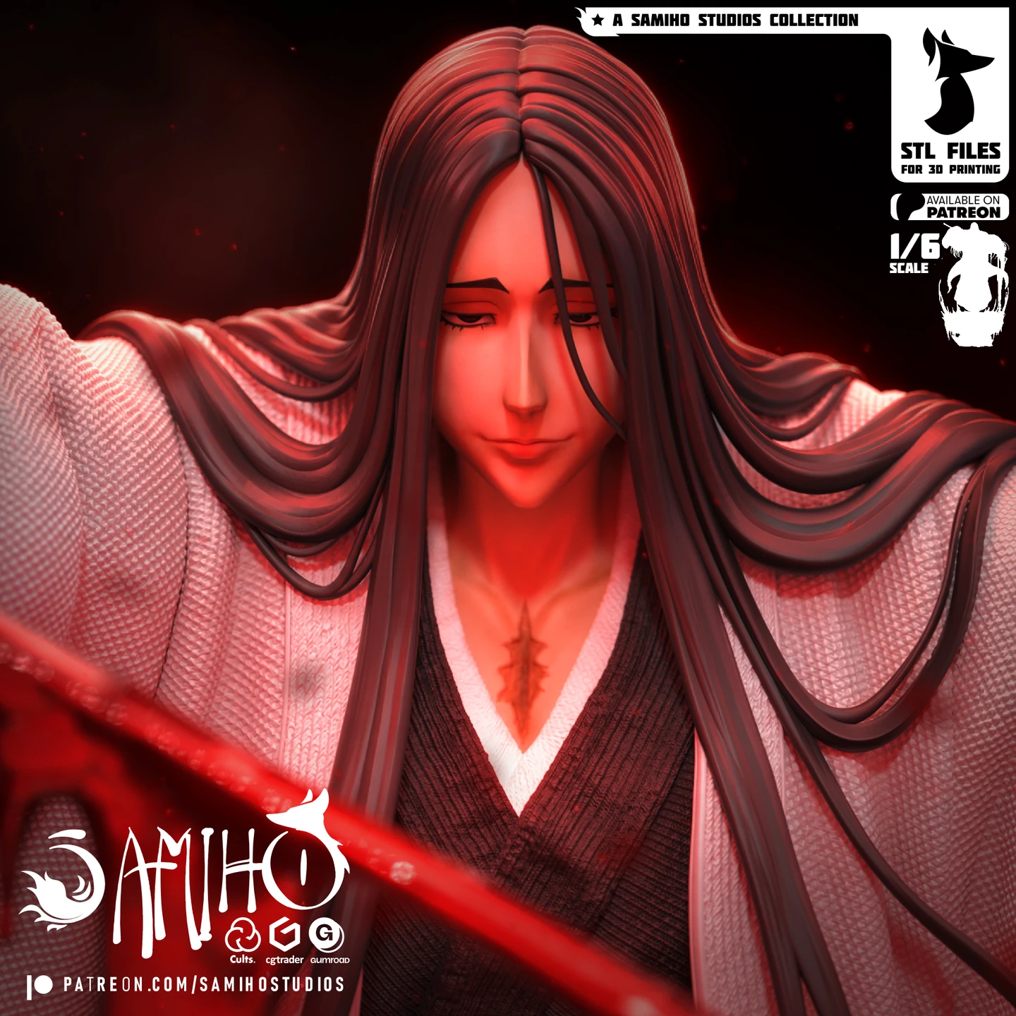 Unohana Retsu STL – Bleach