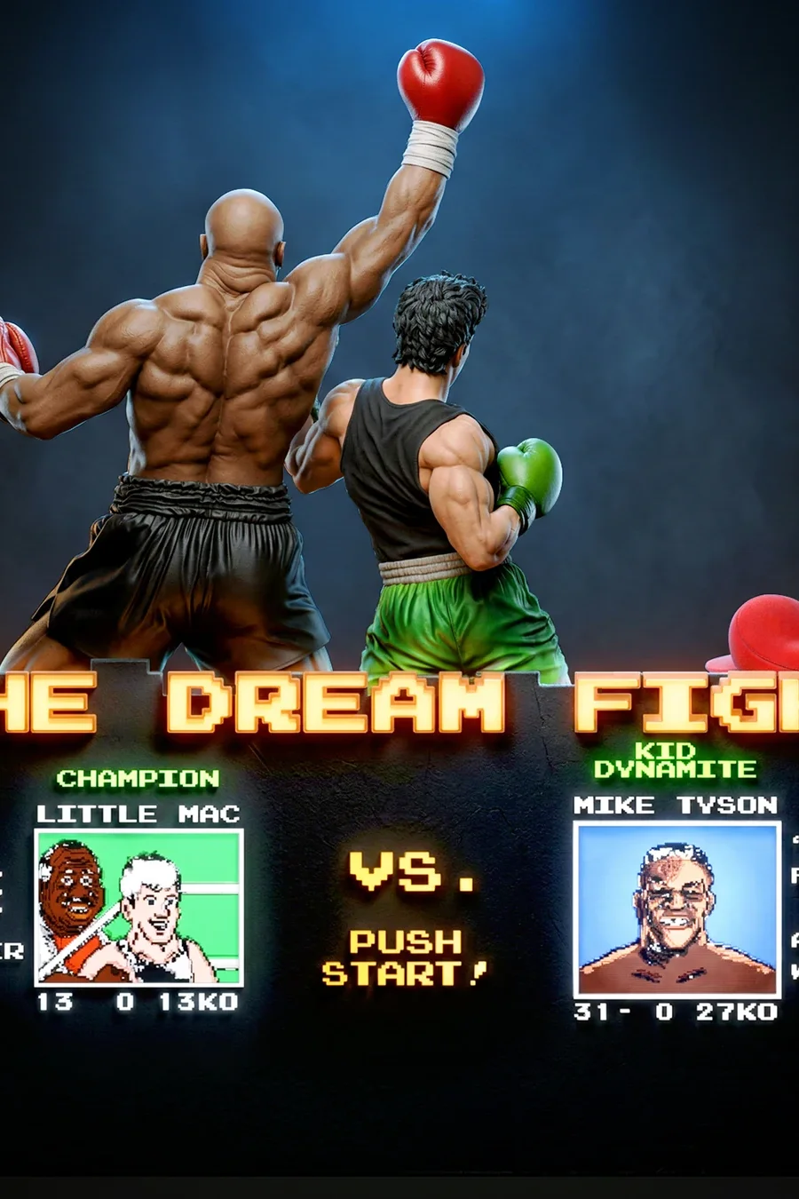 Punch Out Diorama STL