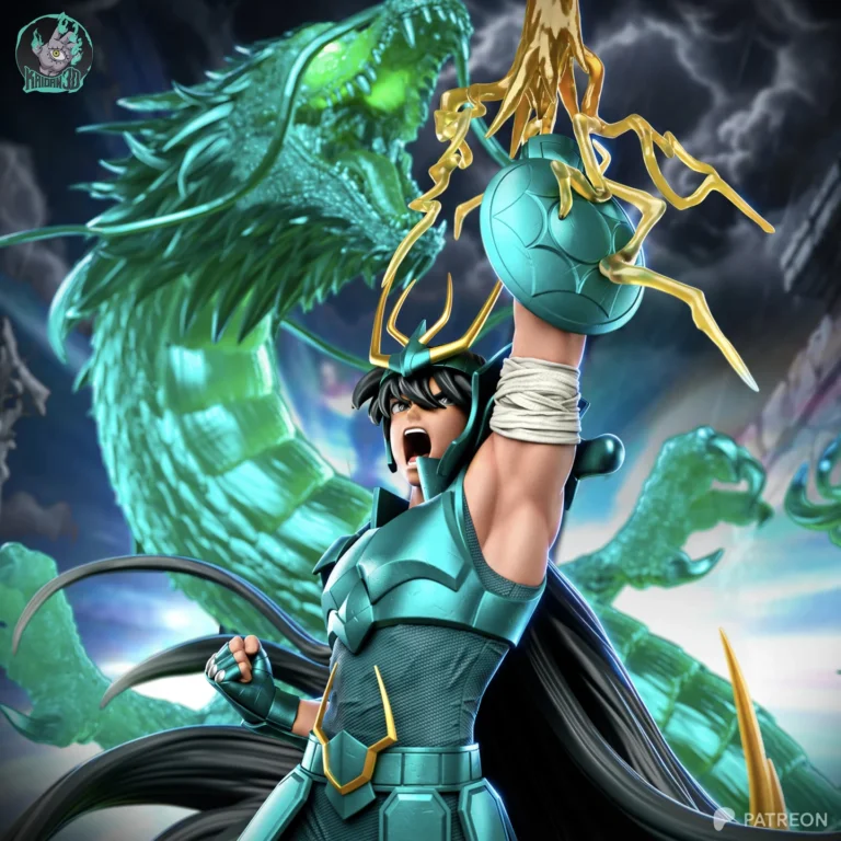 Dragon Shiryu STL