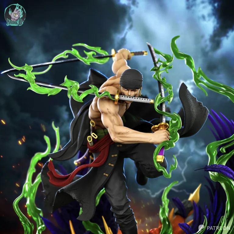 Roronoa Zoro STL