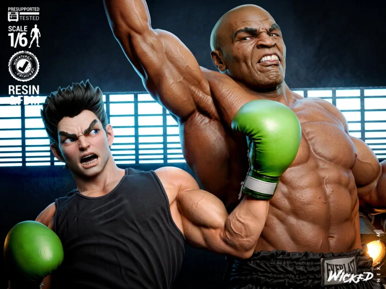 Punch Out Diorama STL
