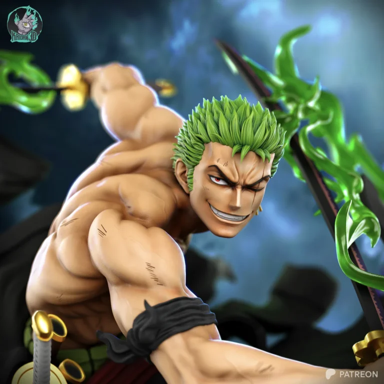 Roronoa Zoro STL