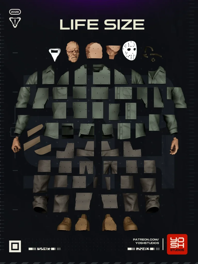 Jason Voorhees (Life Size) STL