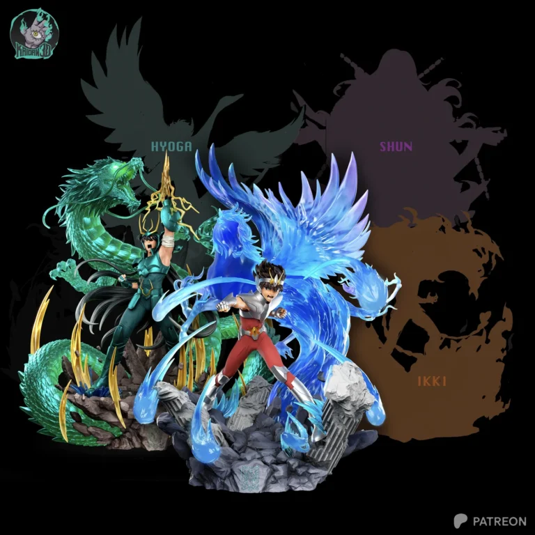 Dragon Shiryu STL