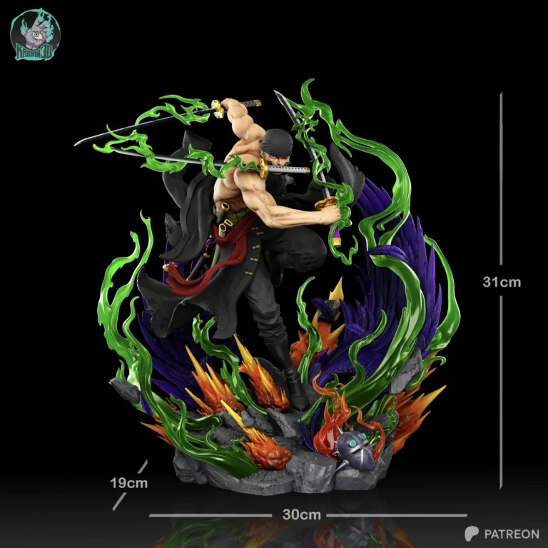 Roronoa Zoro STL