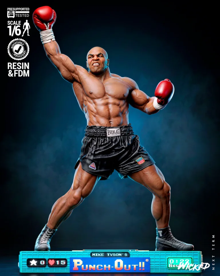 Punch Out Diorama STL – Punch Out