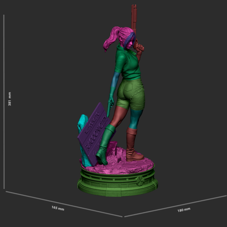 Claire Redfield STL 3 – Resident Evil