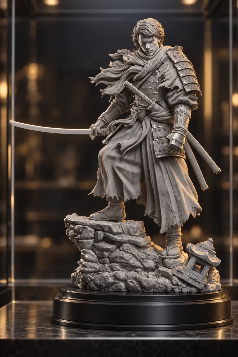 Anakin Skywalker STL resin showcase