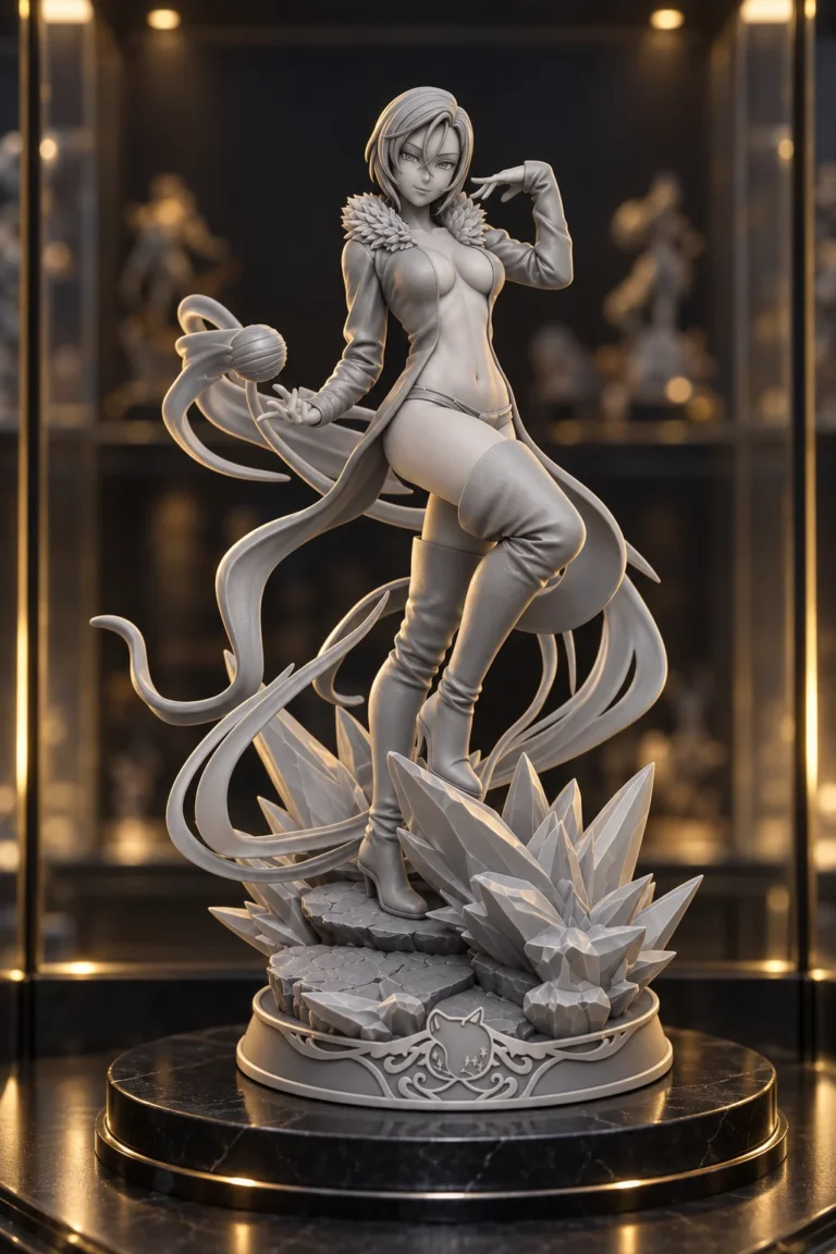 Merlin STL resin showcase