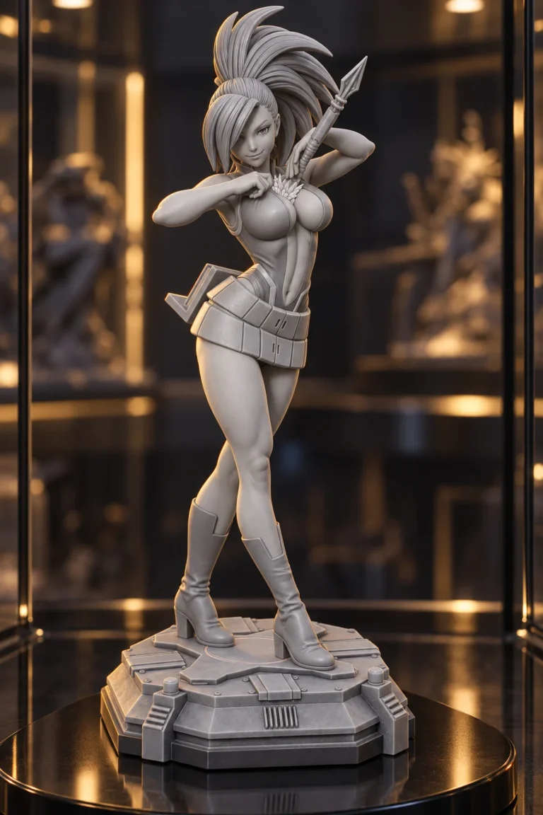 Momo STL resin showcase