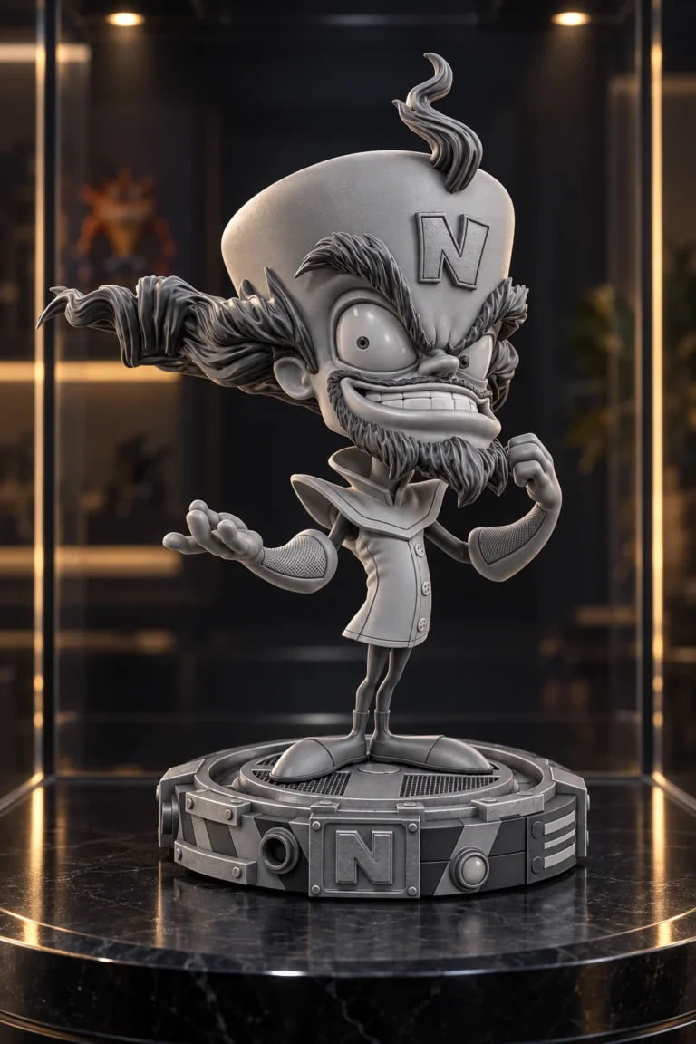 Neo Cortex STL resin showcase