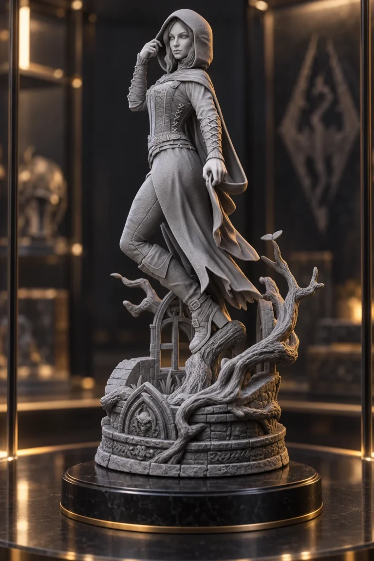Serana STL resin showcase