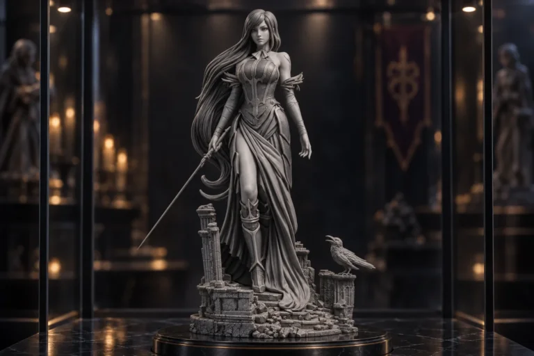 Shanoa STL resin showcase
