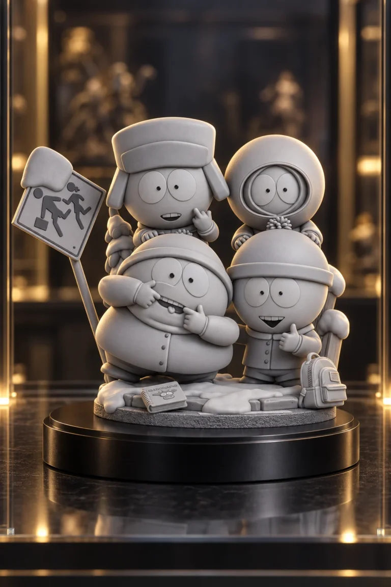 South Park Diorama STL resin showcase