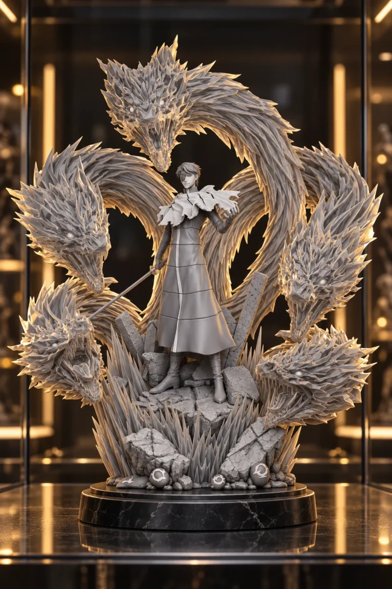Souzuke Aizen STL resin showcase