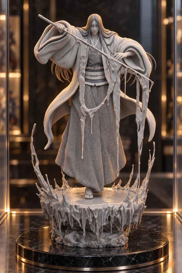 Unohana Retsu STL resin showcase